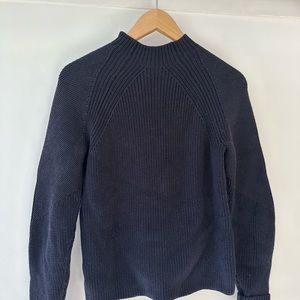 Everlane Fisherman Cotton Zip Pullover Sweater